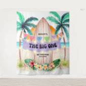 Tenture Surf & Sea | La Grande Plage Anniversaire (Devant)