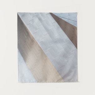 Tenture Surface beige et blanche