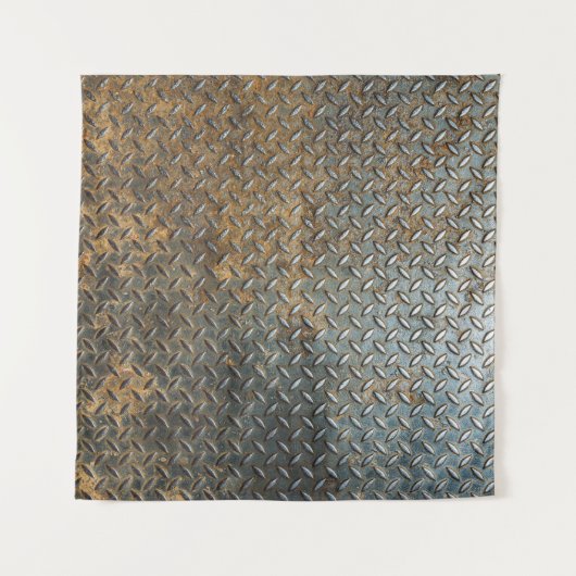 Tenture Surface métallique, arrière - plan de texture réfl (Devant (Horizontal))