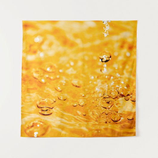 Tenture Surface propre liquide ondulée d'eau (Devant)