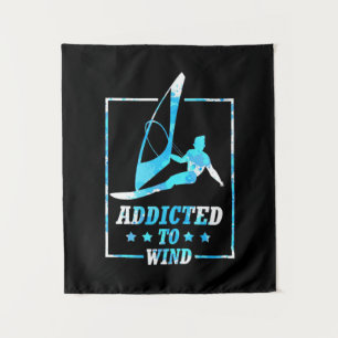 Tenture Surfeur Addict Au Vent