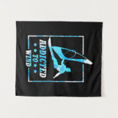Tenture Surfeur Addict Au Vent (Devant (Horizontal))