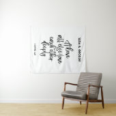 Tenture Surtout, aimez-vous profondément les uns les autre (En situation (horizontale))