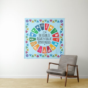 Tenture Suspenseur Mur Inspirationnel, Décor Bohémien