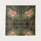 Tenture Suzanne Valadon Fleurs devant une fenêtre (Devant)