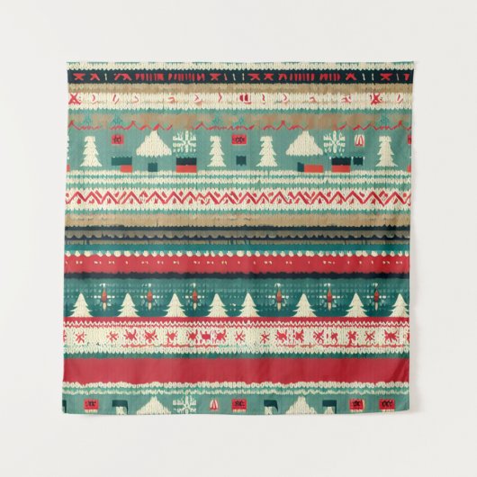 Tenture Sweat moche de Noël 3 (Devant)