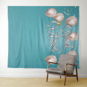 Tenture Sweet 16 Moderne Rubis Fille 16e Anniversaire Band (En situation (horizontale))