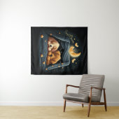 Tenture Sweet Dreams Joli Design Chiot (En situation (horizontale))