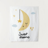 Tenture Sweet Dreams Moon & Stars (Devant)