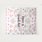 Tenture Sweet heart blooming (Devant (Horizontal))