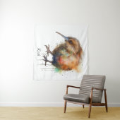 Tenture Sweet Kiwi, coutume (En situation (horizontale))