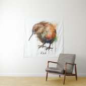 Tenture Sweet Kiwi, coutume (En situation)