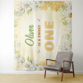 Tenture Sweet One Bumblebee 1er Premier garçon fête d'anni (En situation)