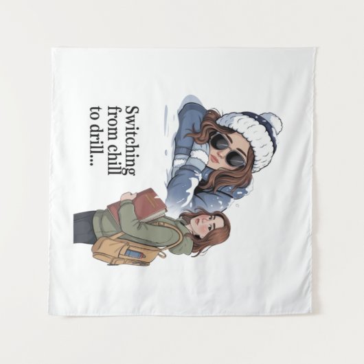 Tenture Switching from chill to drill (Devant (Horizontal))