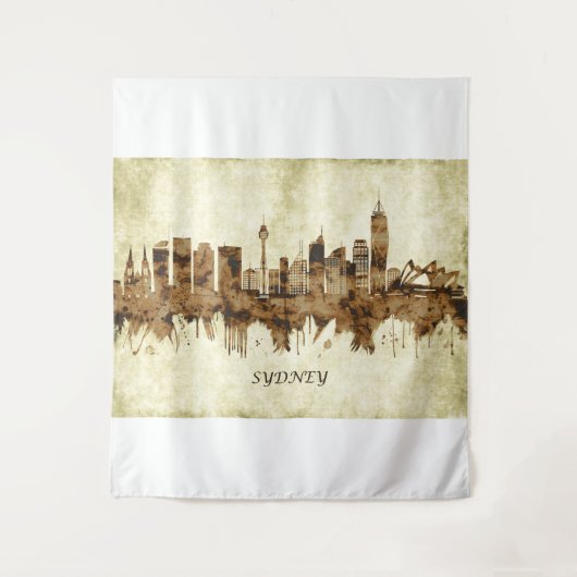 Tenture Sydney Australia Cityscape (Devant)