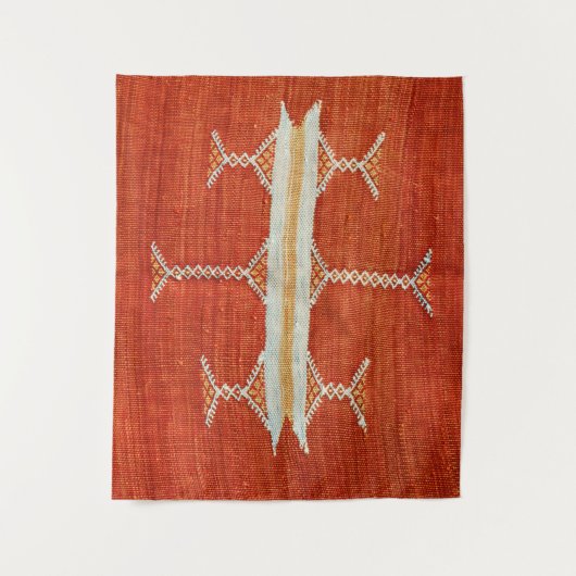 Tenture Symbole berbère traditionnel marocain, art ancien (Devant)