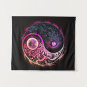 Tenture Symbole chinois oriental Yin et Yang (Devant (Horizontal))