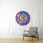 Tenture SYMBOLE DE Cravate-JOUR DE LA PARTENANCE Hippie (En situation (horizontale))