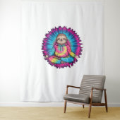 Tenture SYMBOLE DE Cravate-JOUR DE LA PARTENANCE Hippie (En situation)