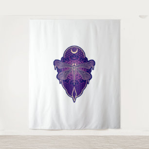 Tenture Symbole de la Fleur Mandala de Vie Géométrique