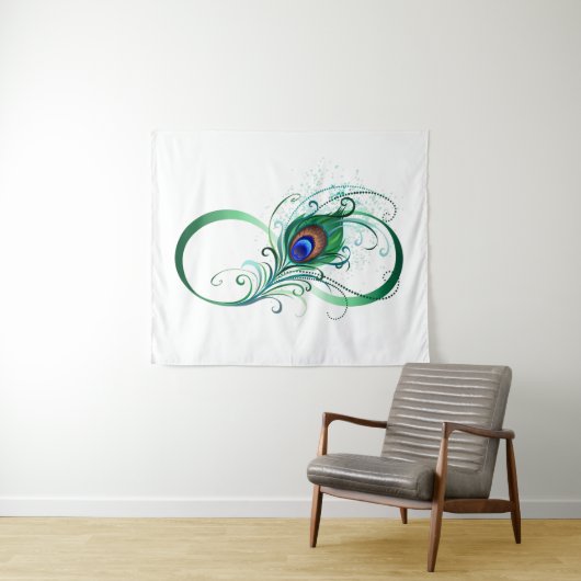 Tenture Symbole de l'Infinity (En situation (horizontale))