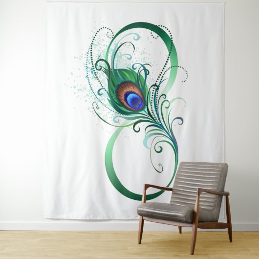 Tenture Symbole de l'Infinity (En situation)