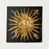 Tenture Symbole de Louis XIV le Roi Soleil (Devant (Horizontal))