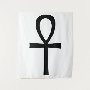 Tenture Symbole de vie égyptien d'Ankh