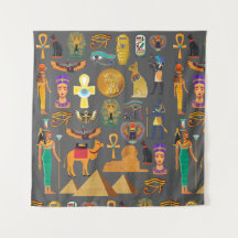 SYMBOLE HIÉROglyphique égyptien Motif pharaon