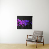 Tenture Symbole monstre de néon Basilisk Dragon Bête antiq (En situation (horizontale))