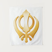 Tenture Symbole sikh Tapestry (Devant)