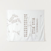 Tenture Symbole Wild Wild Wife Bachelorette (Devant (Horizontal))