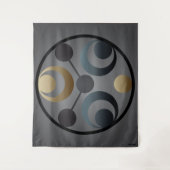 Tenture Symboles Aliens anciens Cercle de culture or (Devant)