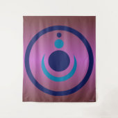 Tenture Symboles anciens Aliens Crop Circle Tapestry (Devant)