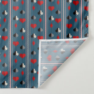Tenture Symboles de cartes à jouer. Pour les amateurs de p