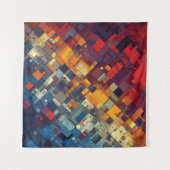 Tenture Symphonie des formes et des couleurs (Devant (Horizontal))