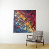 Tenture Symphonie des formes et des couleurs (En situation (horizontale))