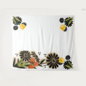 Tenture Symphonie florale (Devant (Horizontal))