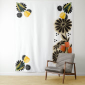 Tenture Symphonie florale (En situation)