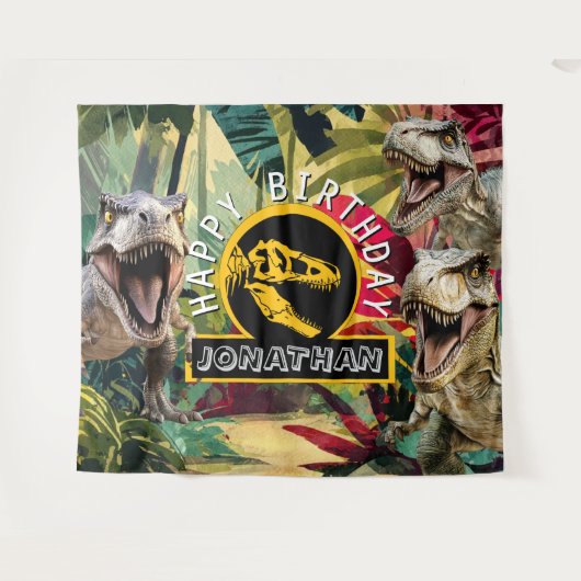 Tenture T rex Roaring Good Time Backback (Devant (Horizontal))