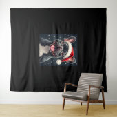 Tenture T-Shirt à manches longues pour chien de taureau fr (En situation (horizontale))