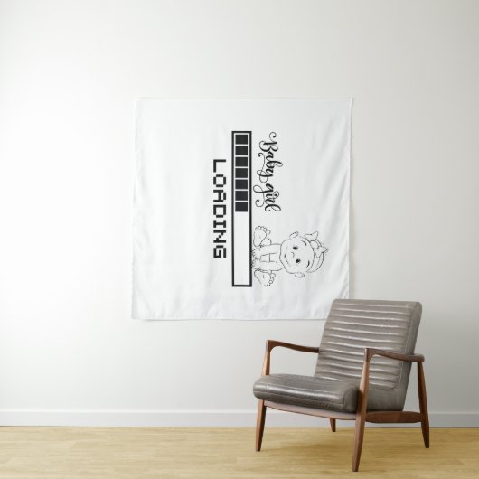 Tenture T-shirt amusant bébé Grossesse mère enfant (En situation (horizontale))