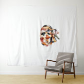 Tenture T-shirt citrouille classique (En situation (horizontale))