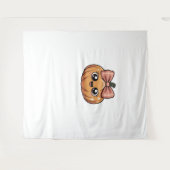 Tenture T-shirt citrouille classique kawaii (Devant (Horizontal))