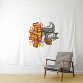 Tenture T-shirt classique Bon thanksgiving mignon écureuil (En situation (horizontale))