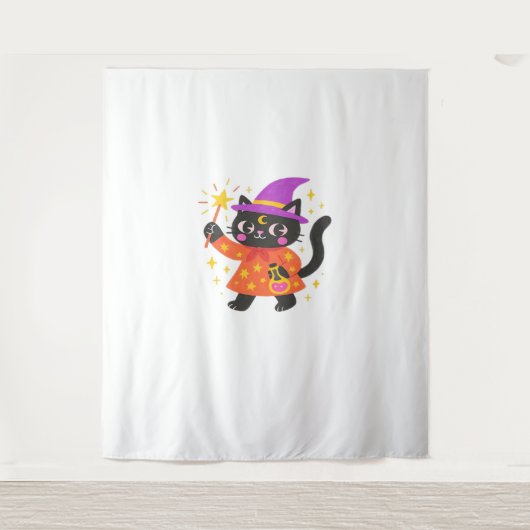 Tenture T-Shirt classique chatte celestial étincelant (Devant)