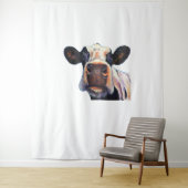 Tenture T-shirt classique de la vache sainte (En situation)