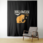 Tenture T-shirt classique d'Halloween de Vampire Cat (En situation)