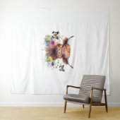 Tenture T-shirt classique pour bébé vache de la Highland L (En situation (horizontale))