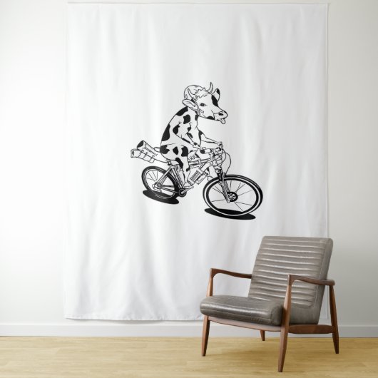 Tenture T-shirt classique pour vache (En situation)